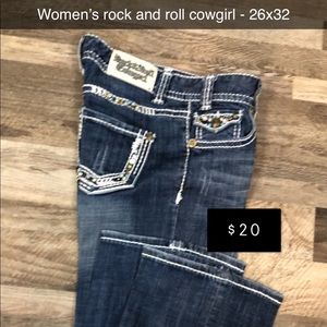 26x32 Rock & Roll Cowgirl